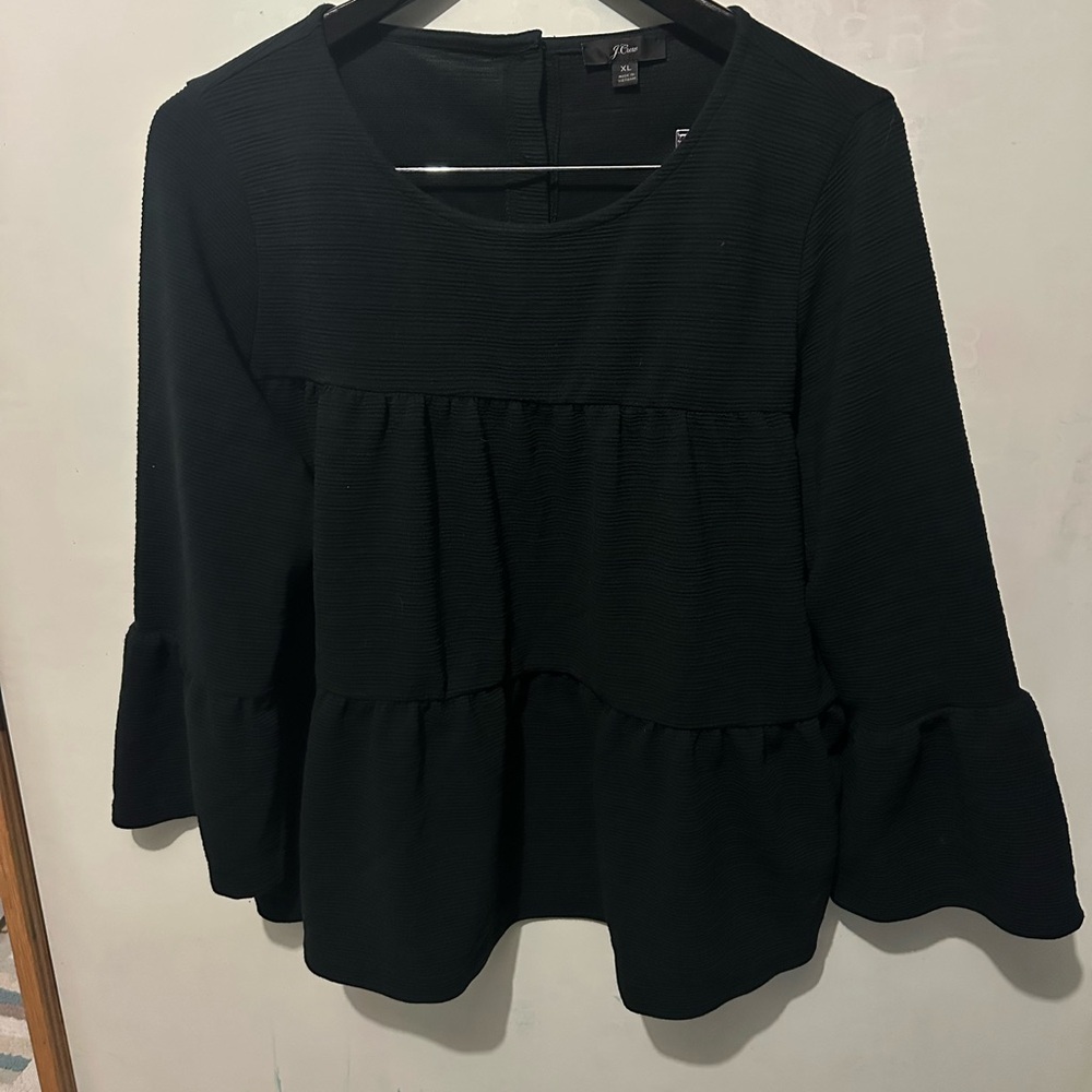 JCrew Black Top